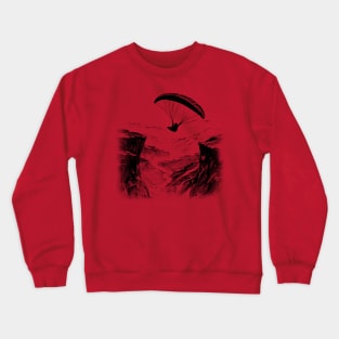 XC Dessert Flight - Paragliding Crewneck Sweatshirt